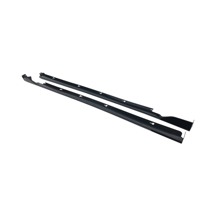 Front Bumper Lower Lip & Side Skirts BLACK Finish For Mazda 3 BM BN Hatch Sedan