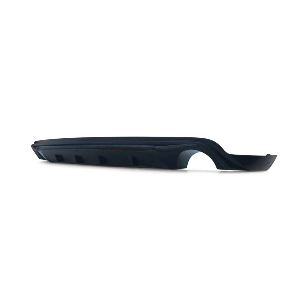 Rear Bumper Bar Diffuser Twin Exhaust Outlet CARBON Look Fits Mazda 3 BN Hatch