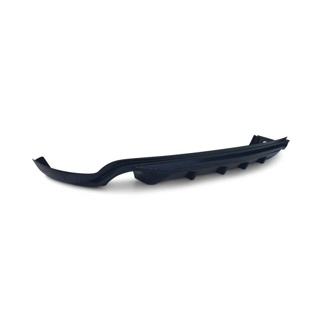 Rear Bumper Bar Diffuser Twin Exhaust Outlet CARBON Look Fits Mazda 3 BN Hatch