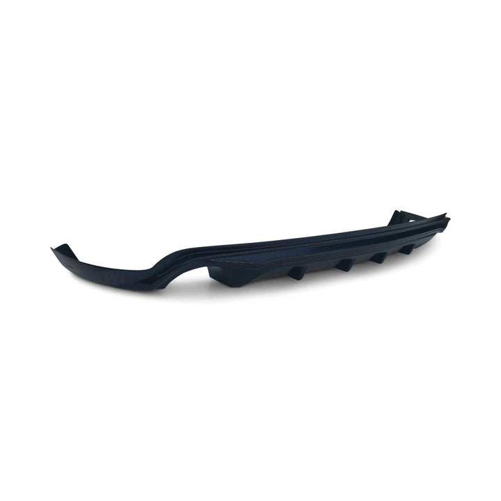 Rear Bumper Bar Diffuser Twin Exhaust Outlet CARBON Look Fits Mazda 3 BN Hatch