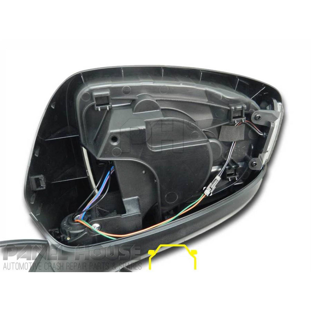 Door Mirrors PAIR With Indicator fits Mazda CX5 KE 2012 - 2014