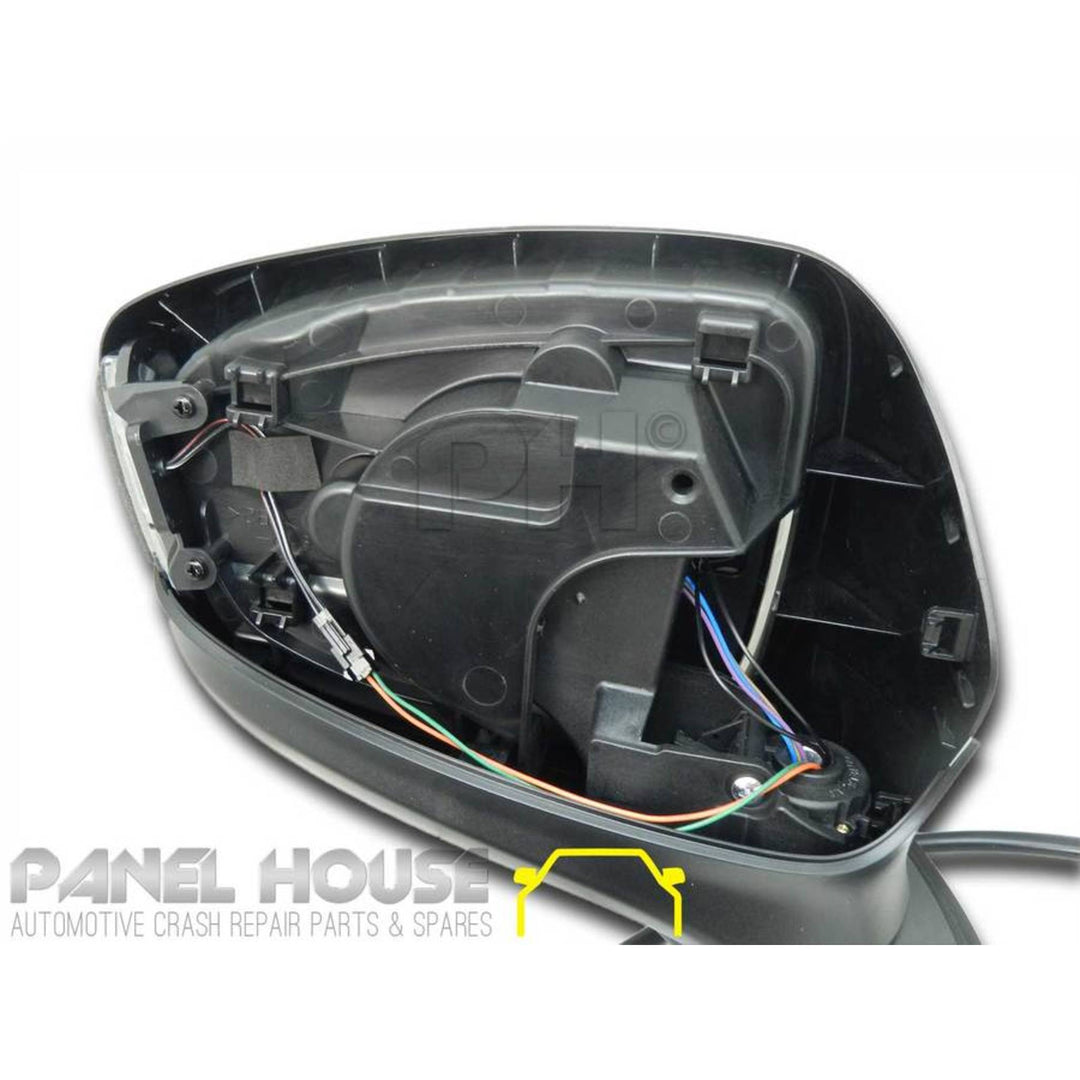Door Mirrors PAIR With Indicator fits Mazda CX5 KE 2012 - 2014