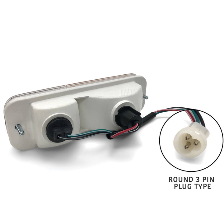 Universal Style Angled Bull Bar Indicator Light LEFT Fits Nissan Models
