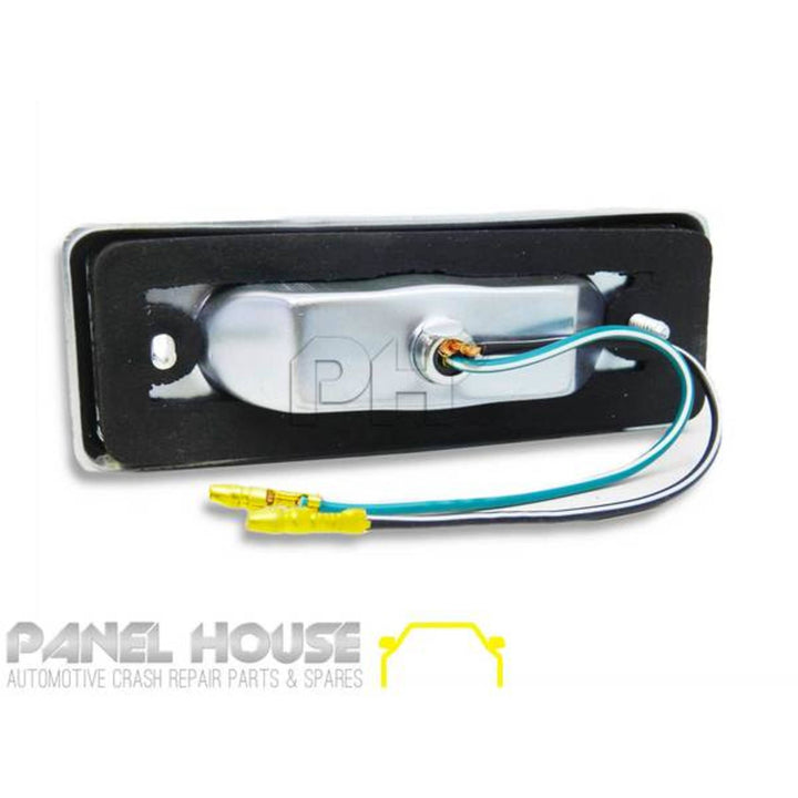 Indicator Guard Repeaters Lights PAIR Chrome Fits Datsun 1200 Ute 1978 - 1985