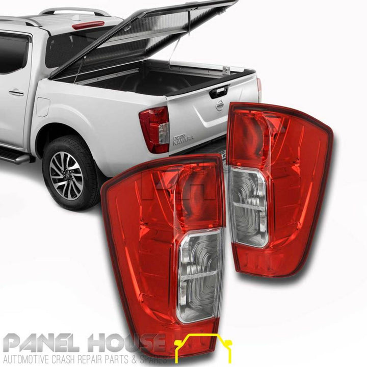 Tail Lights PAIR Fits Nissan Navara NP300 D23 2015 - 2020