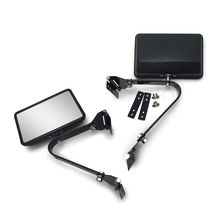 Door Mirrors PAIR Fits Rodeo Navara Courier Bravo Tray Back Ute
