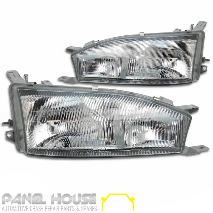 Headlight PAIR Fits Toyota Camry Wide Body SDV10 VDV10 VZV10 1992 - 1997