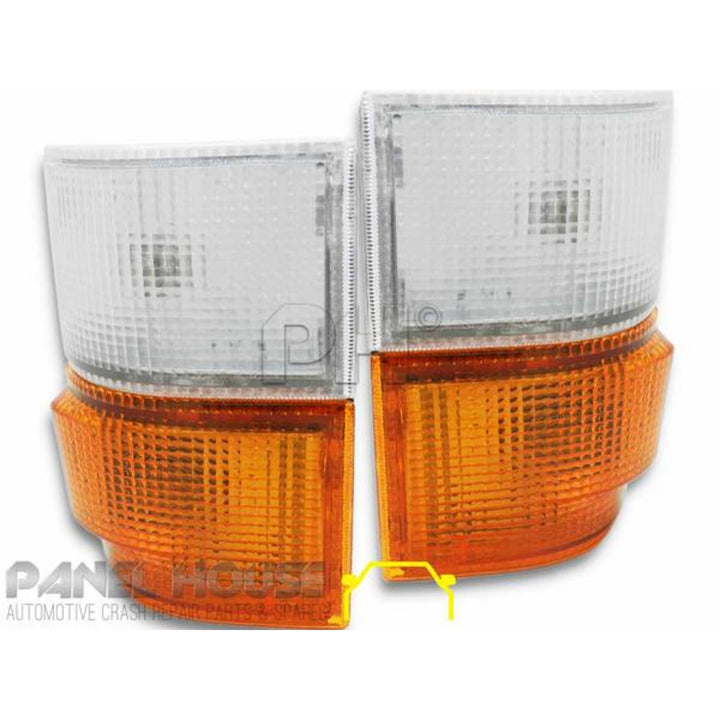 Corner Indicator Park Lights PAIR Fits Toyota Hiace 1983 - 1985