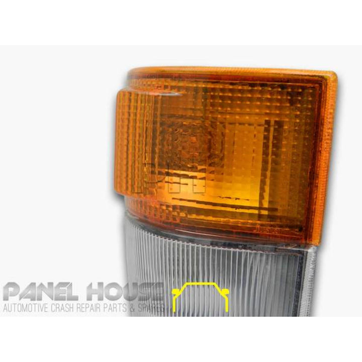Corner Indicator Park Lights PAIR Fits Toyota Hiace 1985 - 1989