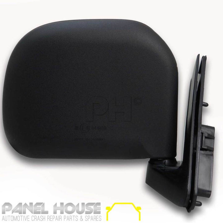 Door Mirror RIGHT Black Manual Fits Toyota Hiace 89-05 100 Series RH