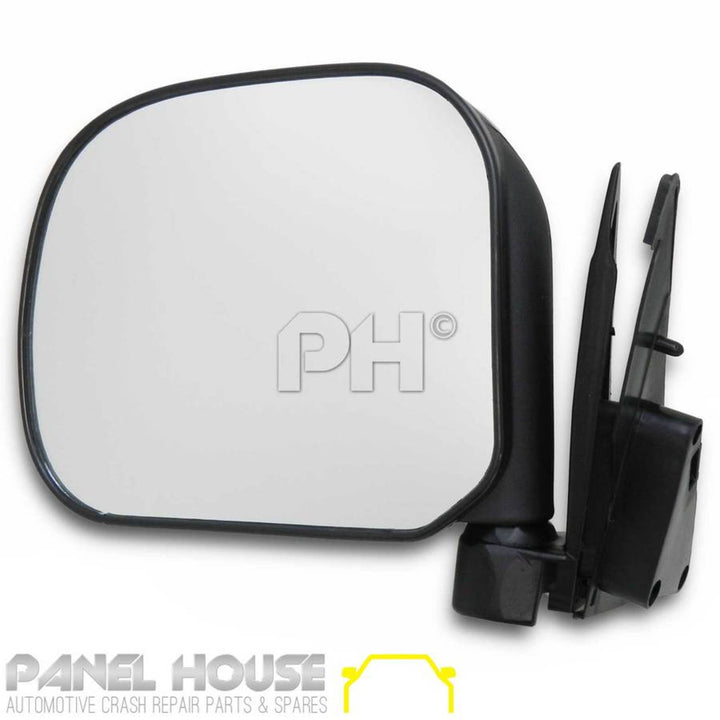 Door Mirror LEFT Black Manual Fits Toyota Hiace 89-05 100 Series RH