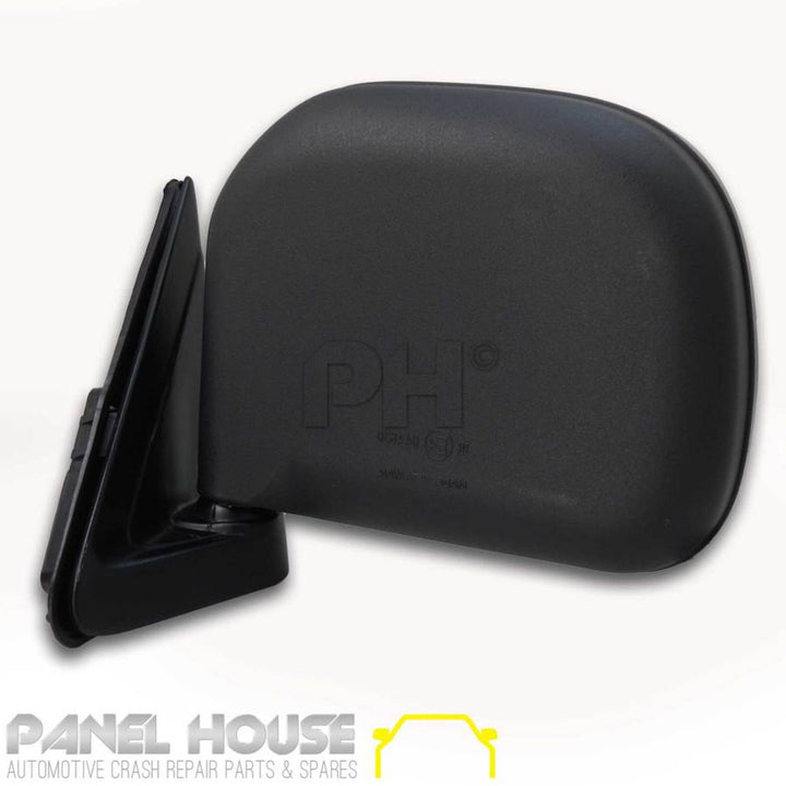 Door Mirror LEFT Black Manual Fits Toyota Hiace 89-05 100 Series RH