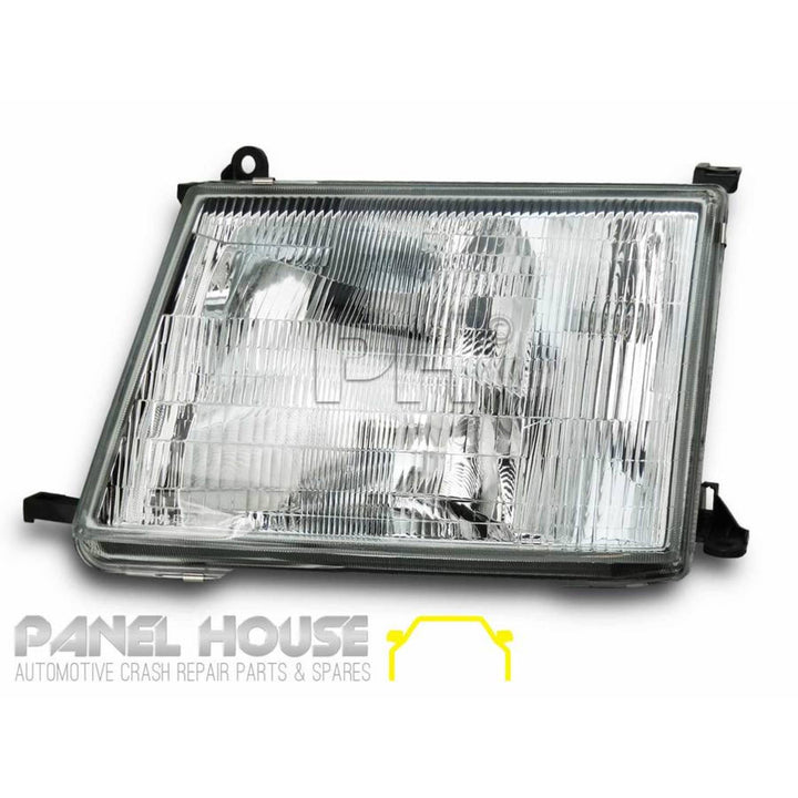Headlight PAIR Glass ADR Fits Toyota Landcruiser 100 Series 1998 - 2005