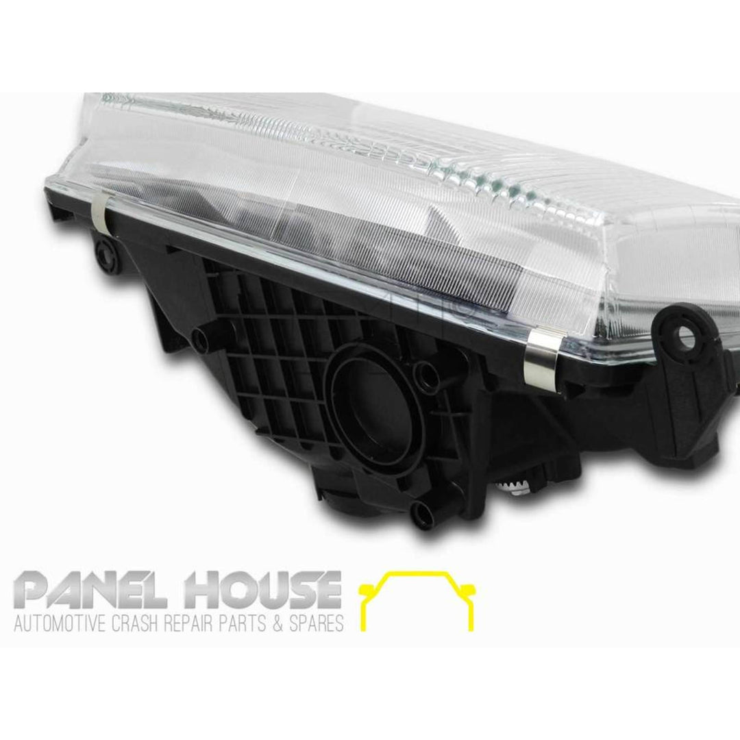 Headlight PAIR Glass ADR Fits Toyota Landcruiser 100 Series 1998 - 2005