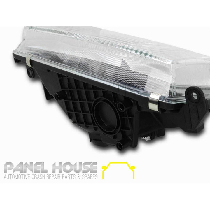 Headlight PAIR Glass ADR Fits Toyota Landcruiser 100 Series 1998 - 2005