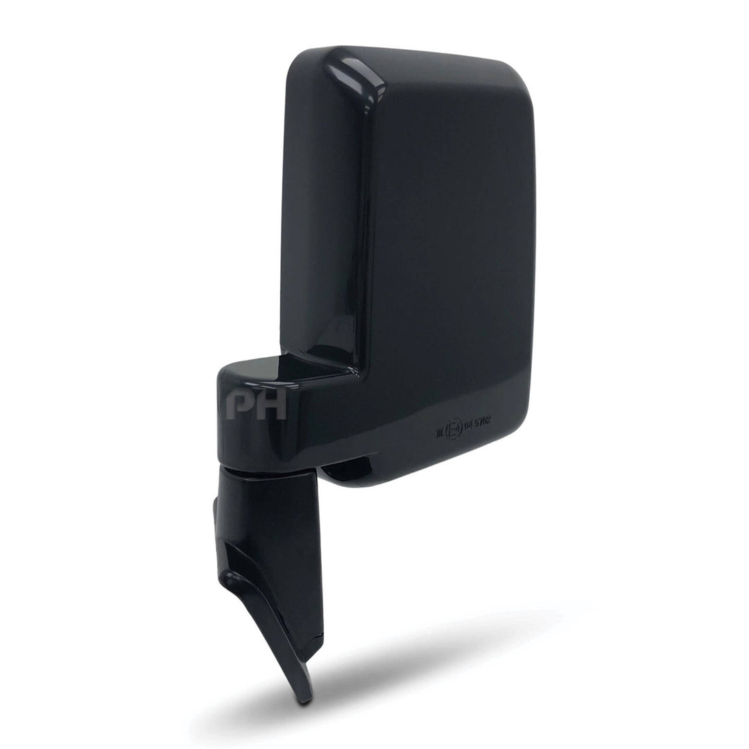 Door Mirror Black Metal Base LEFT Fits Landcruiser 60 Series 1980 - 1990