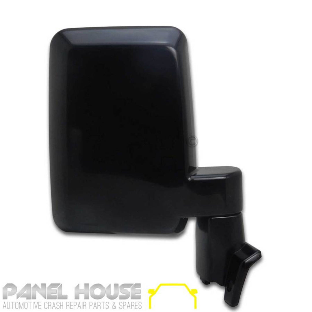 Door Mirrors Black PAIR Fits Toyota Landcruiser 75 76 79 Series Ute Troopy 85-20