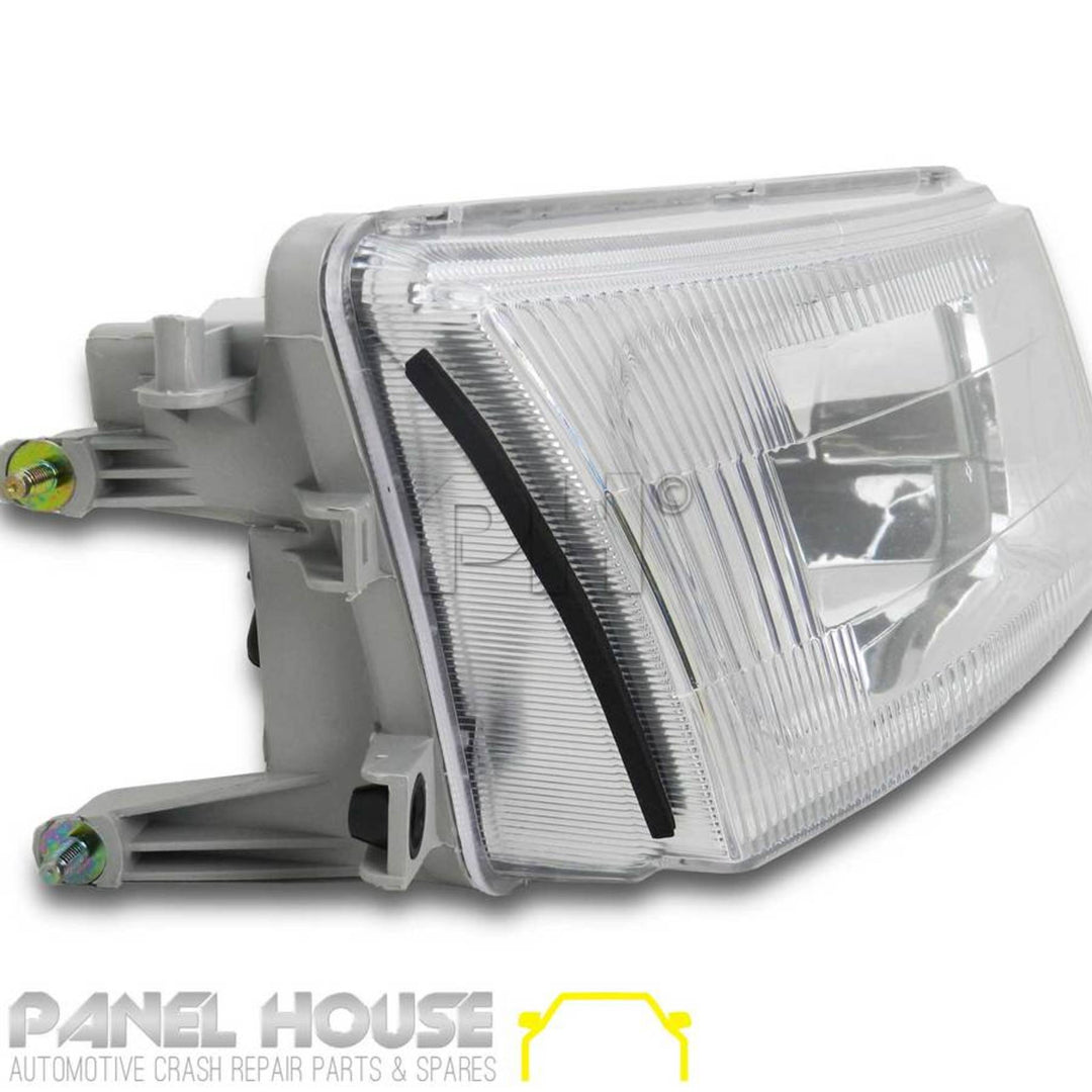 Headlights PAIR Fits Mitsubishi Lancer CE Sedan 1998 - 2003