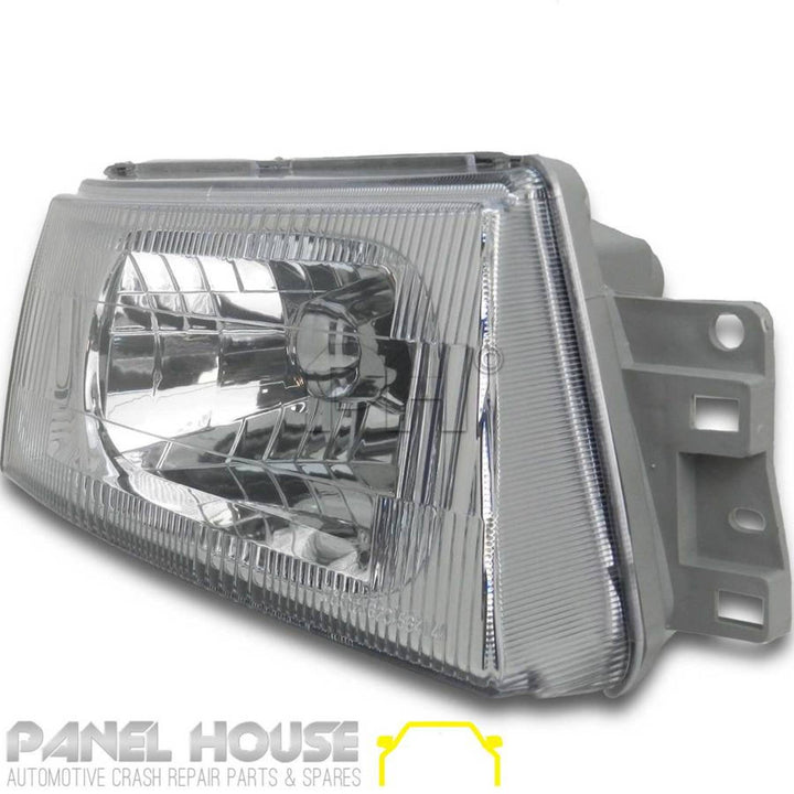 Headlights PAIR Fits Mitsubishi Lancer CE Sedan 1998 - 2003