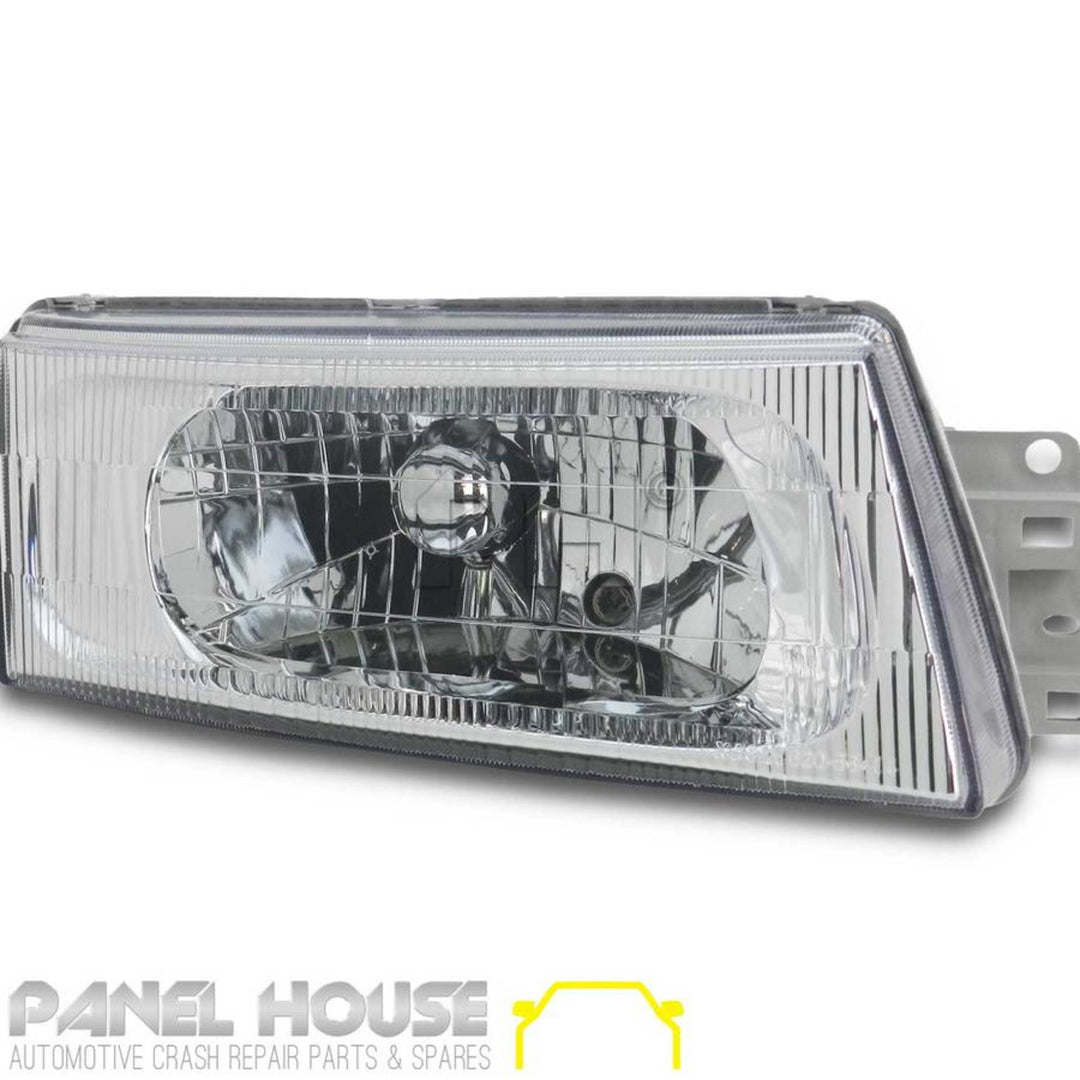 Headlights PAIR Fits Mitsubishi Lancer CE Sedan 1998 - 2003