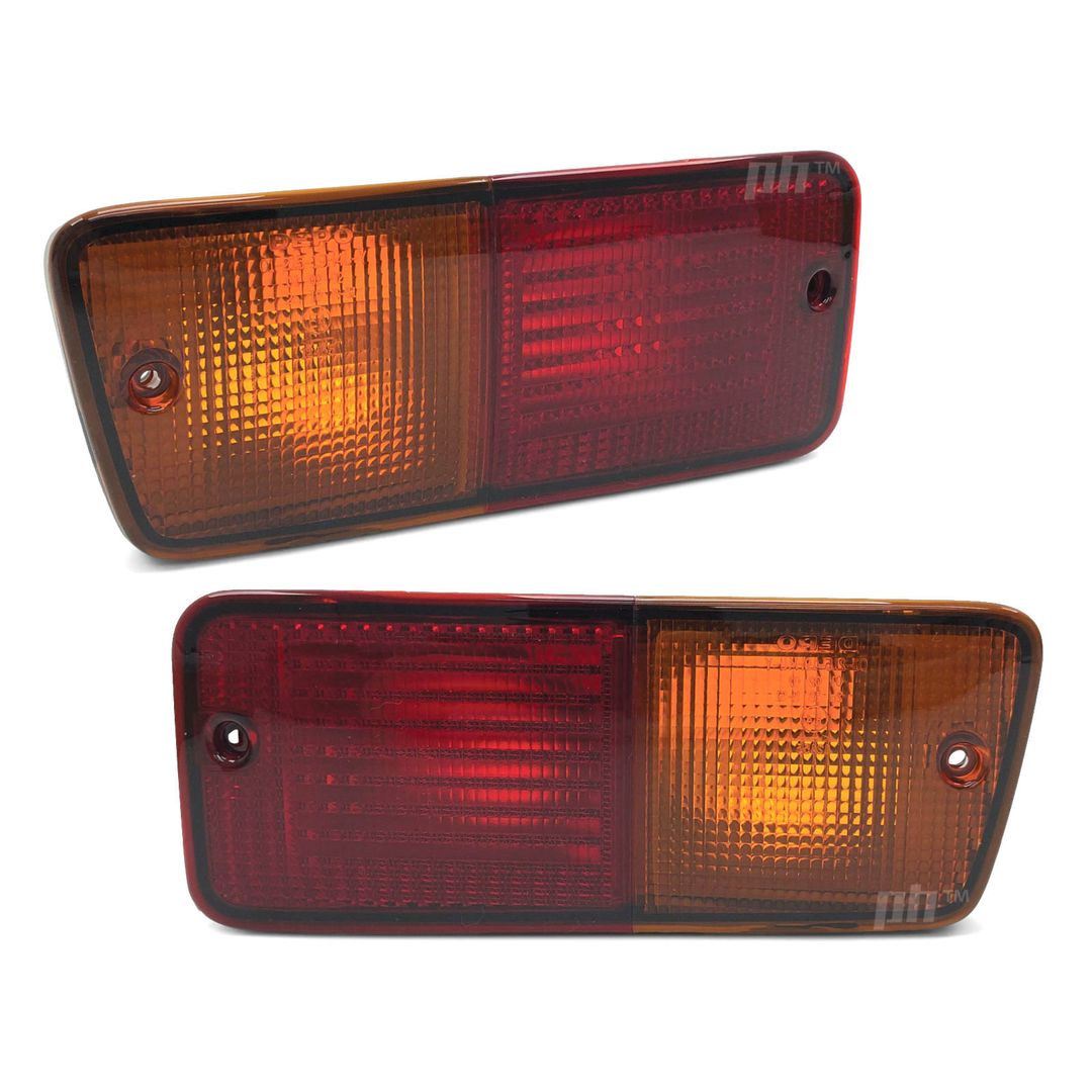Rear Bumper Bar Tail Lights PAIR Fits Nissan Patrol GQ GU Y61 91-14