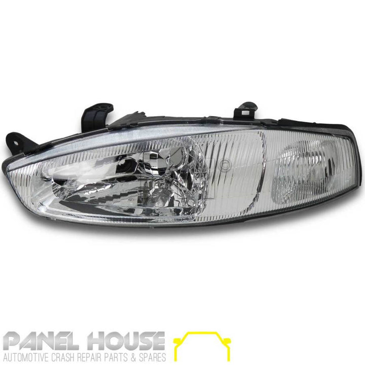 Headlights PAIR Fits Mitsubishi CE Lancer Coupe 1998 - 2003