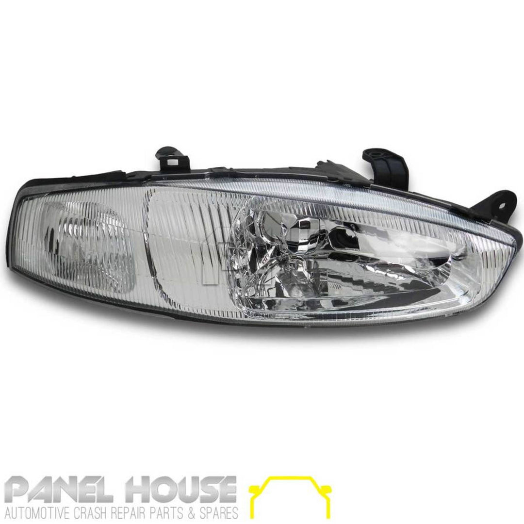 Headlights PAIR Fits Mitsubishi CE Lancer Coupe 1998 - 2003