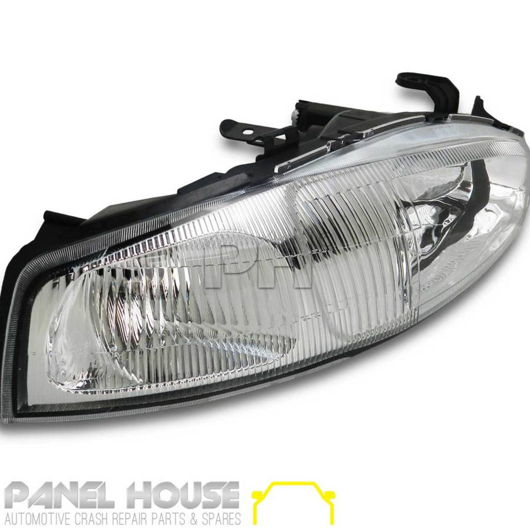 Headlights PAIR Fits Mitsubishi CE Lancer Coupe 1998 - 2003