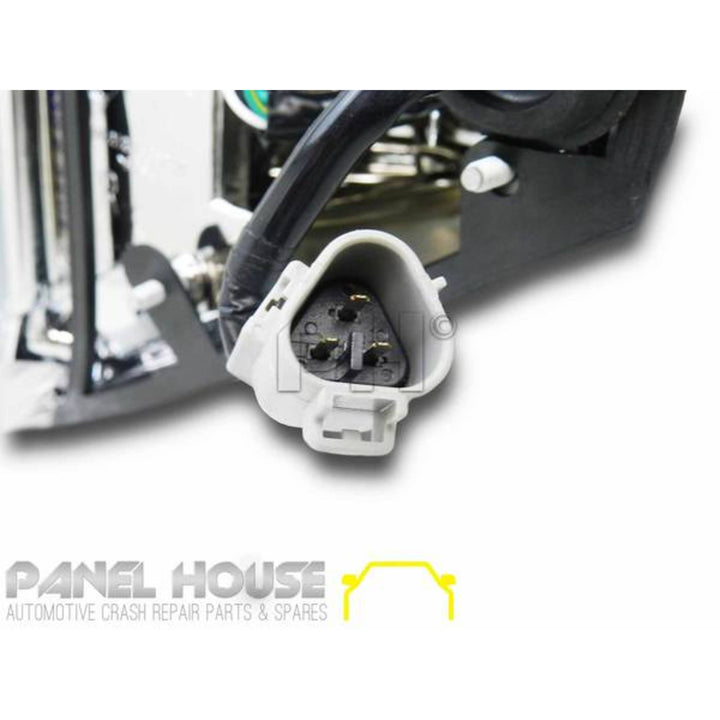 Grill + Corner Lights SET Chrome Fits Toyota Landcruiser 78 79 Series 1999 - 2007