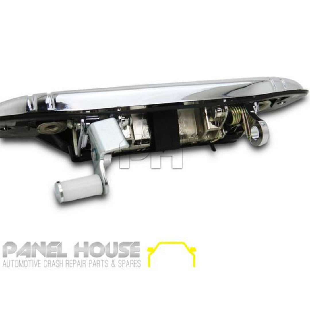 Door Handle Chrome LEFT Rear Fits Mitsubishi Pajero NH NJ NK 1991 - 1997