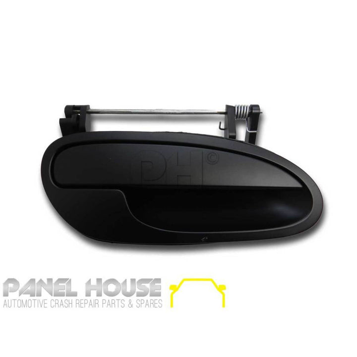 Door Handle RIGHT Rear Black Outer fits Holden Commodore VT VU VX VY VZ