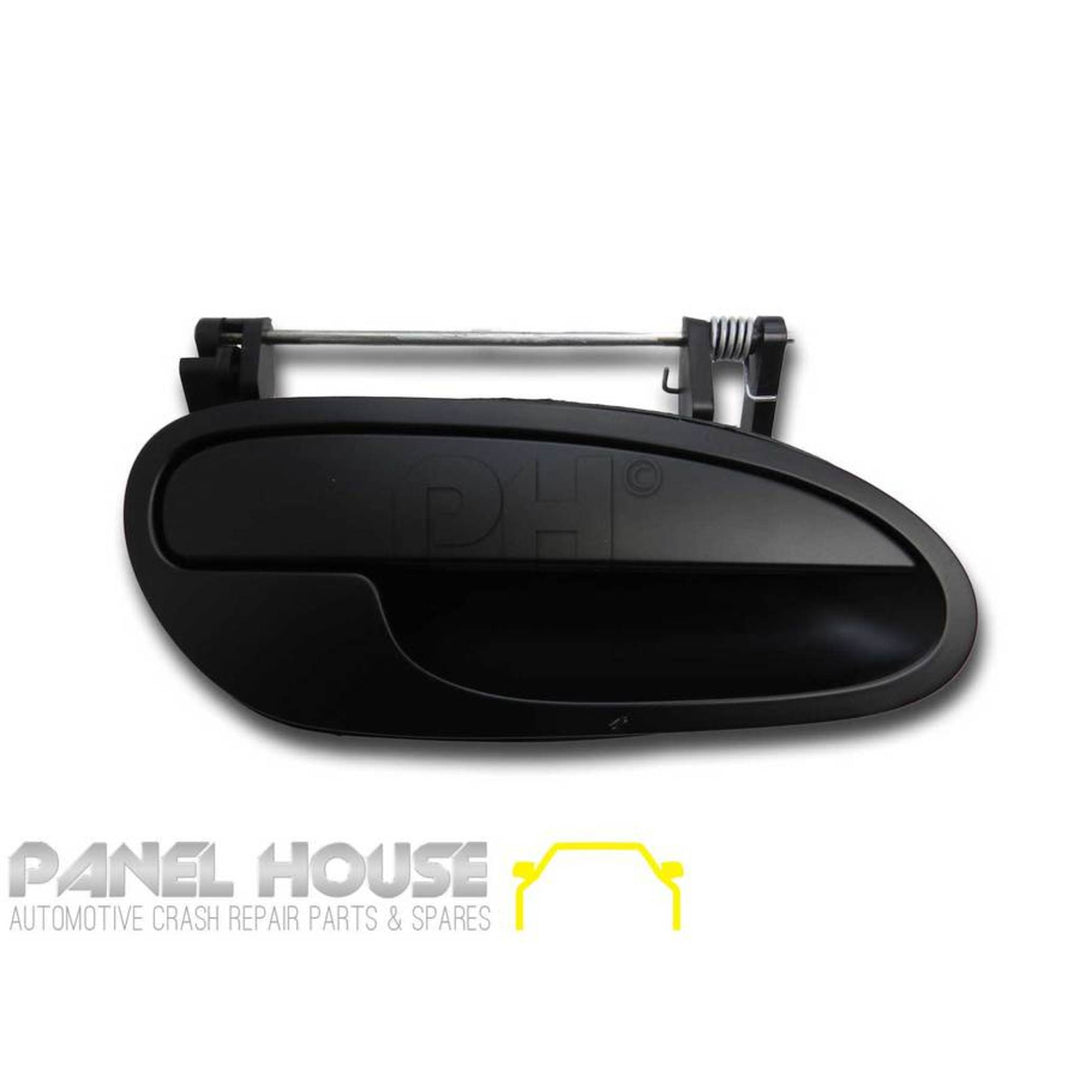 Door Handle RIGHT Rear Black Outer fits Holden Commodore VT VU VX VY VZ