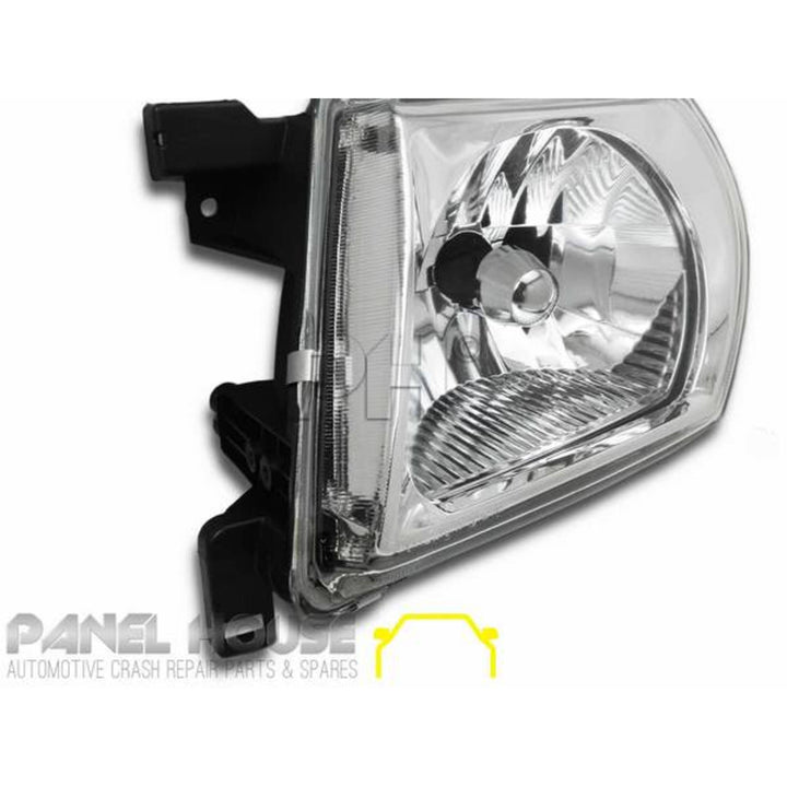 Headlight LEFT fits Nissan Patrol GU Series 2 Wagon & Ute '98-'07
