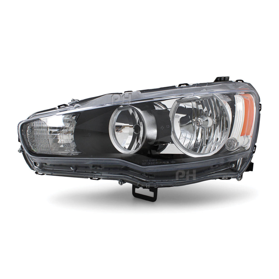 Headlights PAIR fits Mitsubishi Lancer CJ 2007 - 2015 Sedan & Hatch