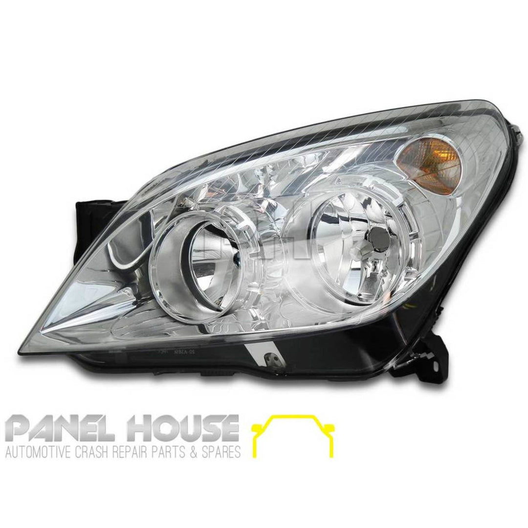 Headlights PAIR Chrome fits Holden AH Astra 2006 - 2009