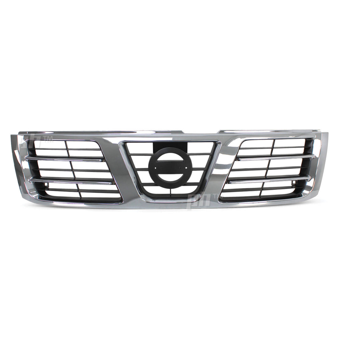 Grill Chrome & Black fits Nissan Patrol GU Series 3 Wagon 2001 - 2004