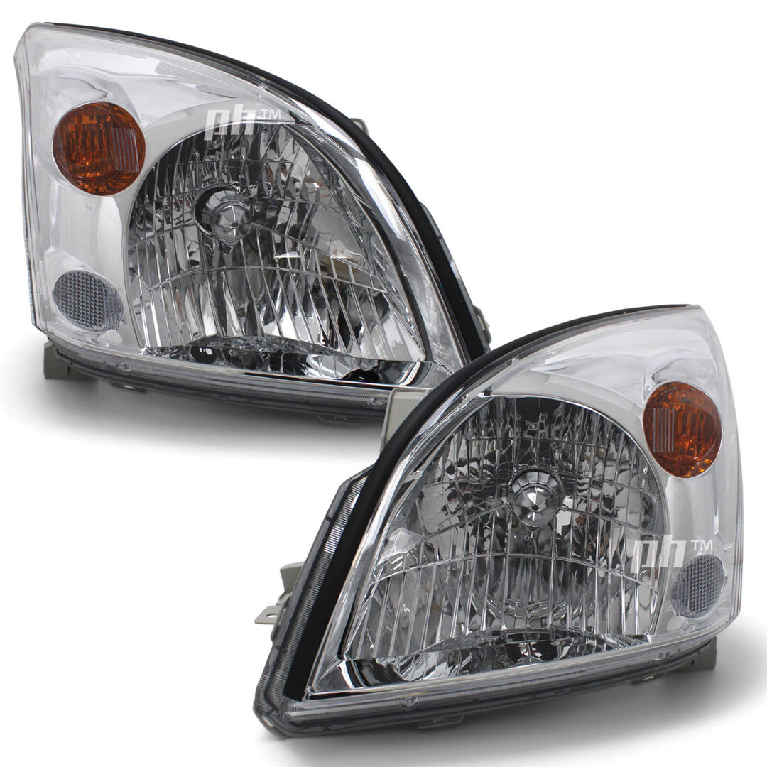 Headlight PAIR ADR Fits Toyota Landcruiser Prado 120 Series 2002 - 2009