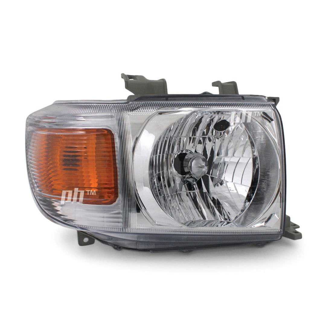 Headlights PAIR Fits Toyota Landcruiser VDJ 76 78 79 Series 2007 - 2023