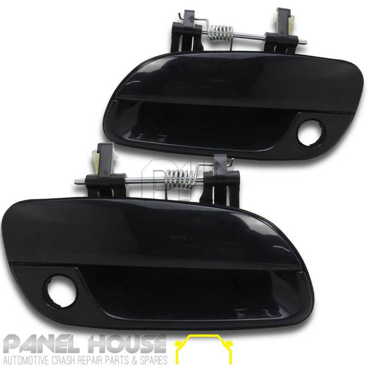 Outer Door Handles PAIR Front Fits Hyundai Elantra 2000 - 2006