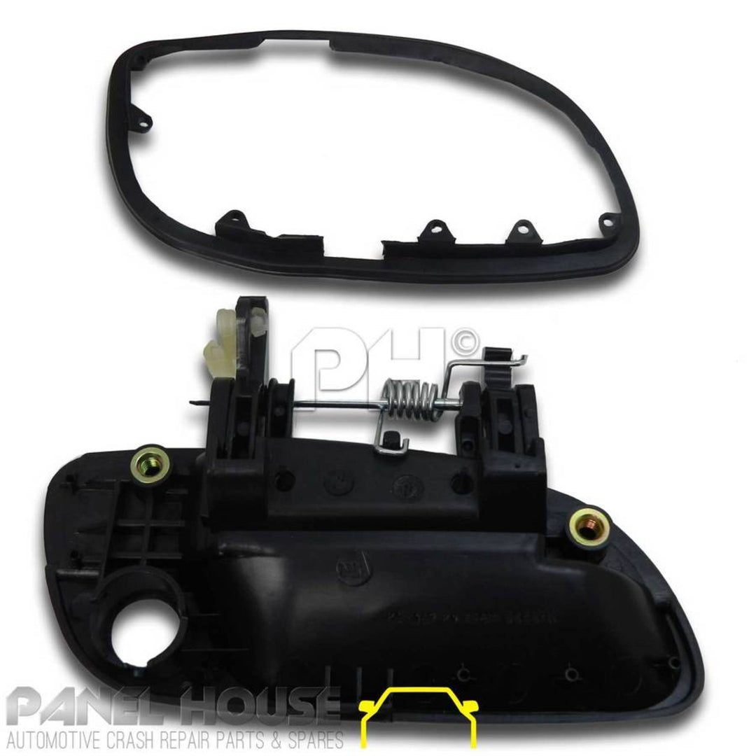 Outer Door Handles PAIR Front Fits Hyundai Elantra 2000 - 2006