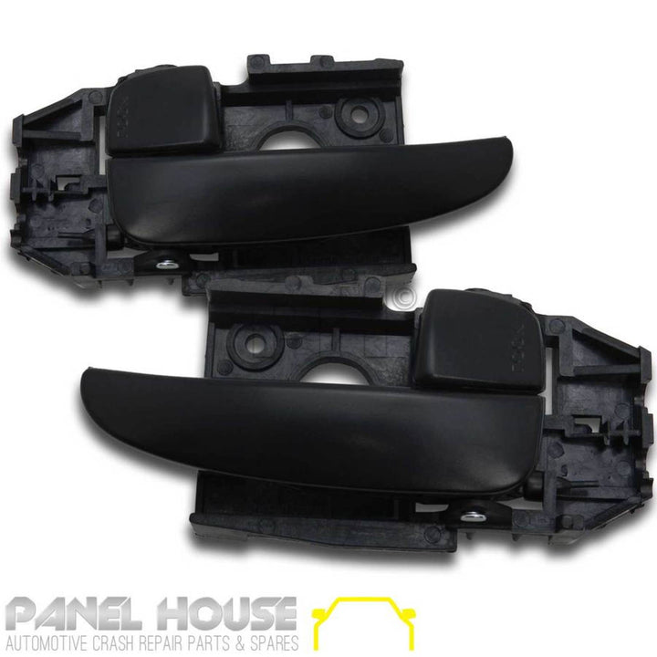 Interior Door Handles PAIR Front Fits Hyundai Elantra 2000 - 2006