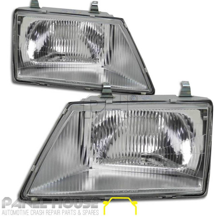 Head Lights PAIR Fits Holden Commodore VH VK 1981 - 1986