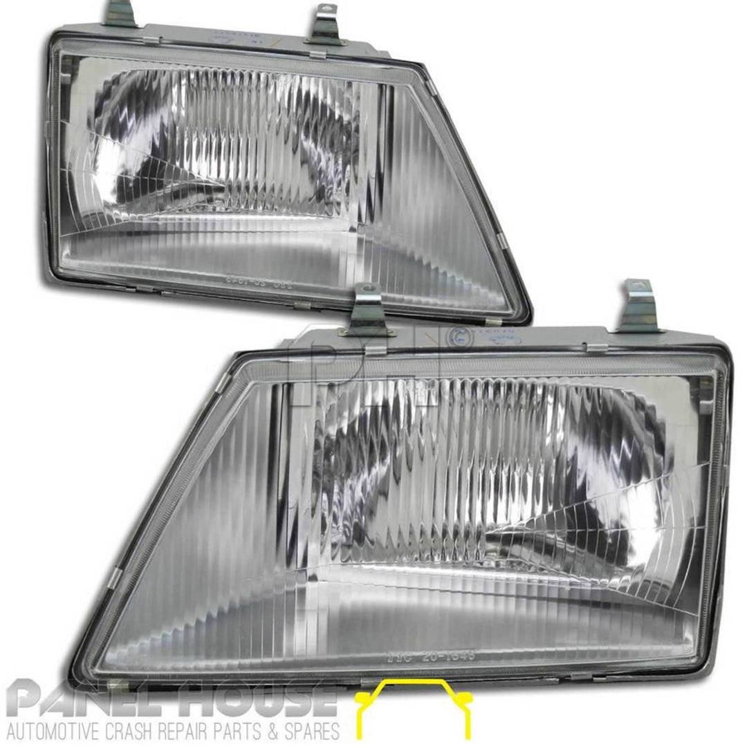 Head Lights PAIR Fits Holden Commodore VH VK 1981 - 1986