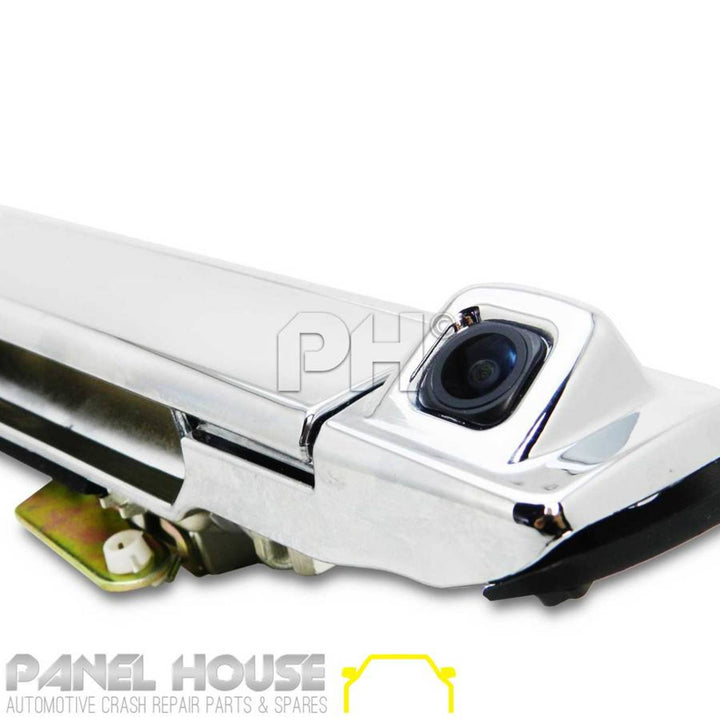 Tailgate Handle Chrome with Reverse Camera fits Isuzu DMAX 2012 - 2015