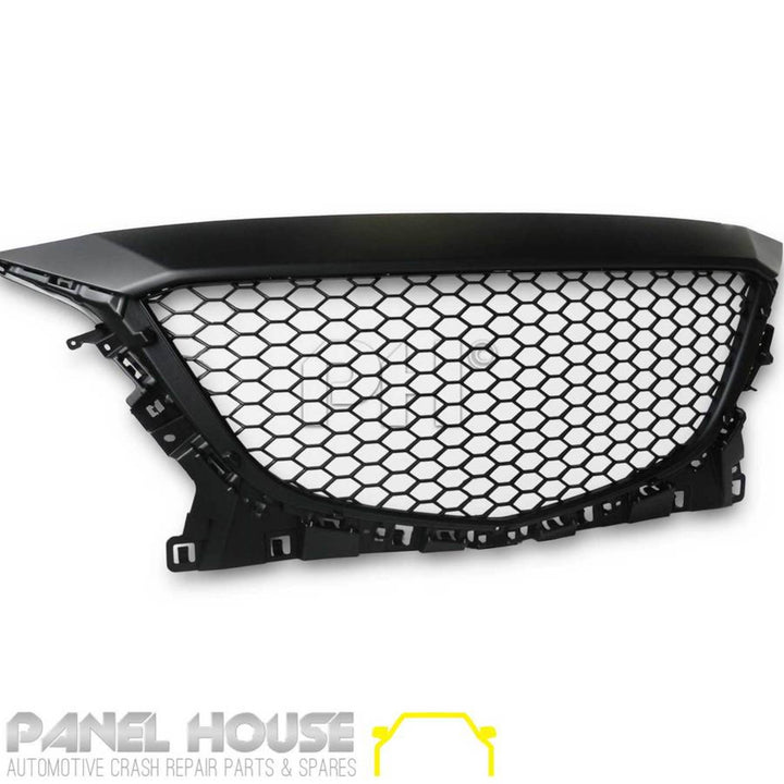 JDM Matt Black Grill RS Style Front Bumper Bar Grille for MAZDA 3 BM 2013-2016