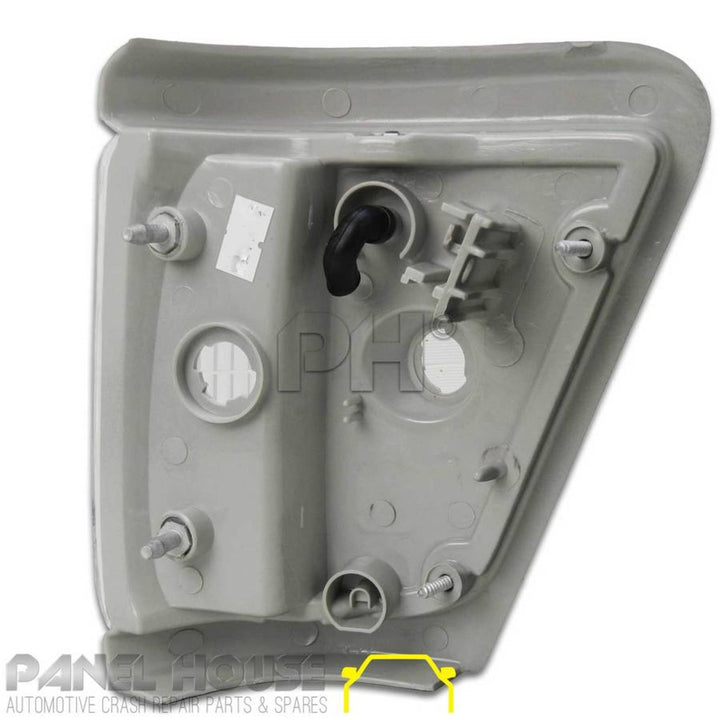 Corner Indicator Park Lights PAIR Grey Fits Toyota Hilux 4WD 1992 - 1997