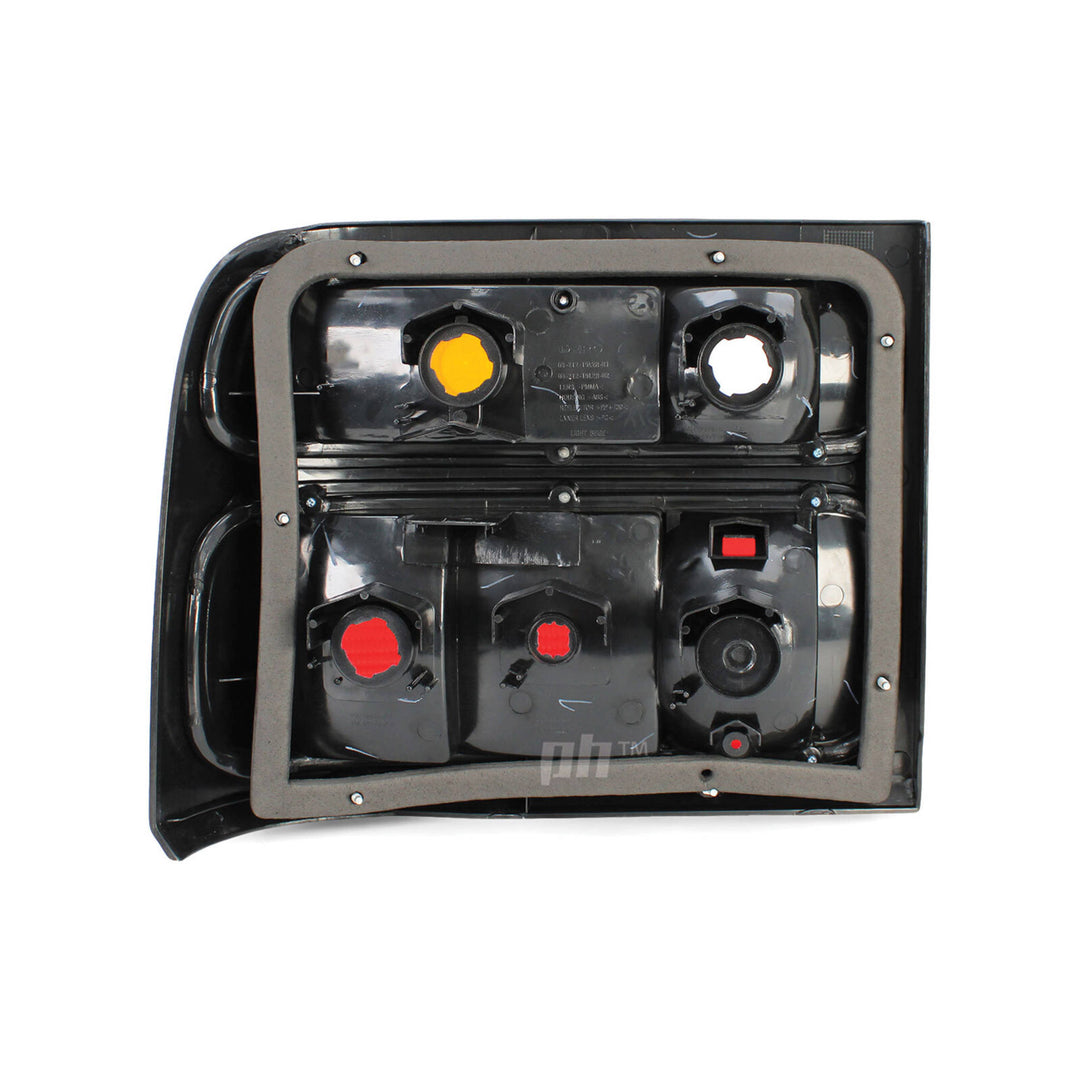 Tail Lights PAIR Red & Clear fits Toyota Coaster BB50 Bus 2002 - 2007