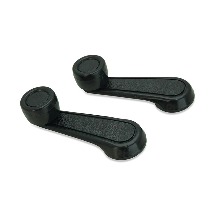 Window Winder Handles PAIR Black Fits Toyota Hilux & Hiace Models 1983 - 2004