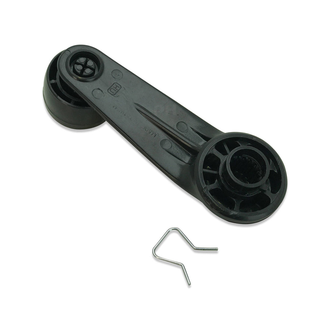 Window Winder Handles PAIR Black Fits Toyota Hilux & Hiace Models 1983 - 2004