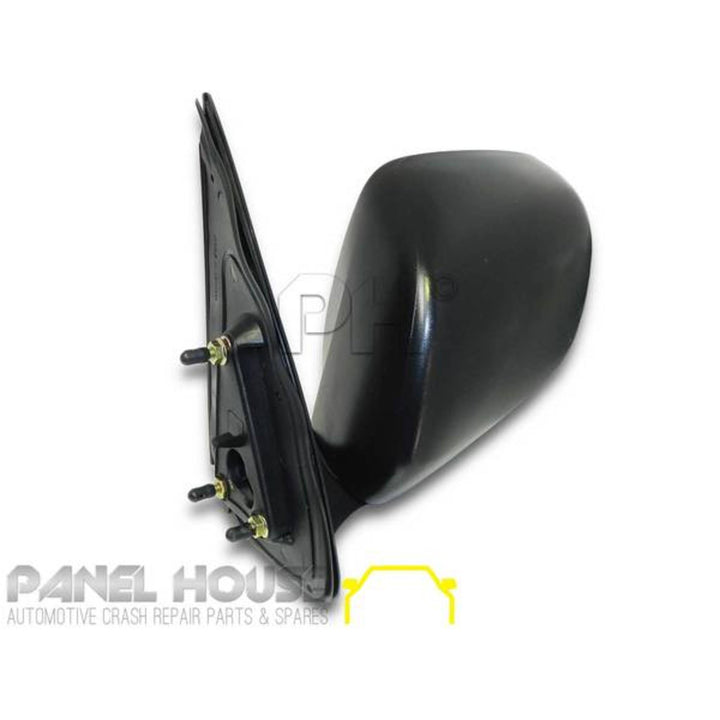 Door Mirror PAIR Black Manual Fits Toyota HILUX Ute GGN KUN TGN 05-11
